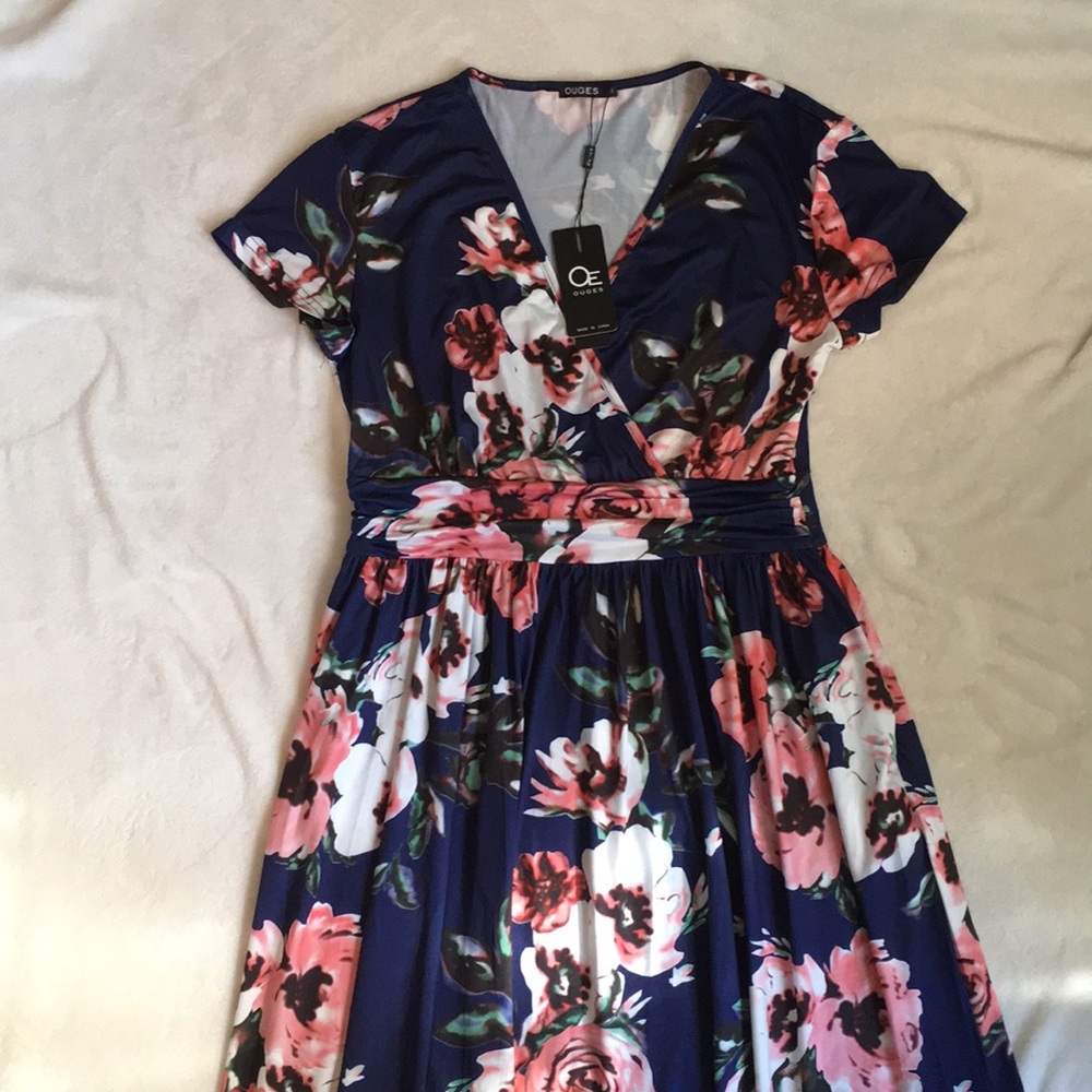 Ouges Floral Maxi Dress